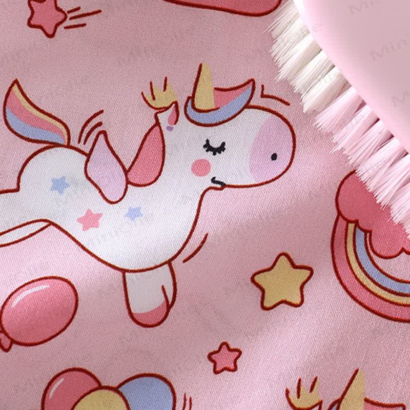 Toddler Girls Animal Rainbow Bow Sleeveless Dress - image 13