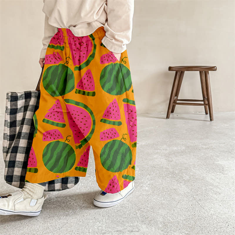 Baby Watermelon Orange Pants - Orange - 2-3T - image 1