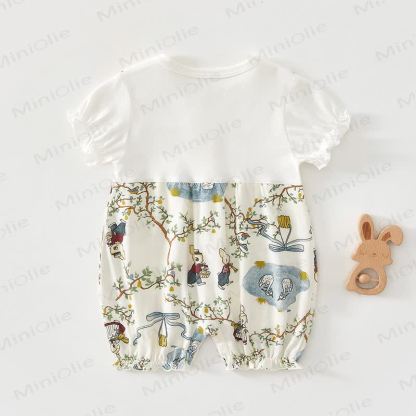 Baby Rabbit Peter Pan Collar Romper - image 6