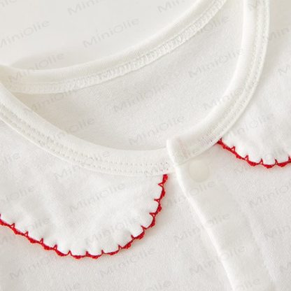 Baby Rabbit Peter Pan Collar Romper - image 7