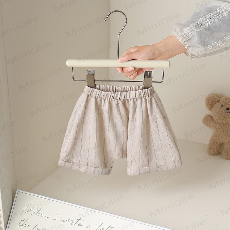 Baby Cotton Cartoon Face Tank Top and Shorts Set - image 4