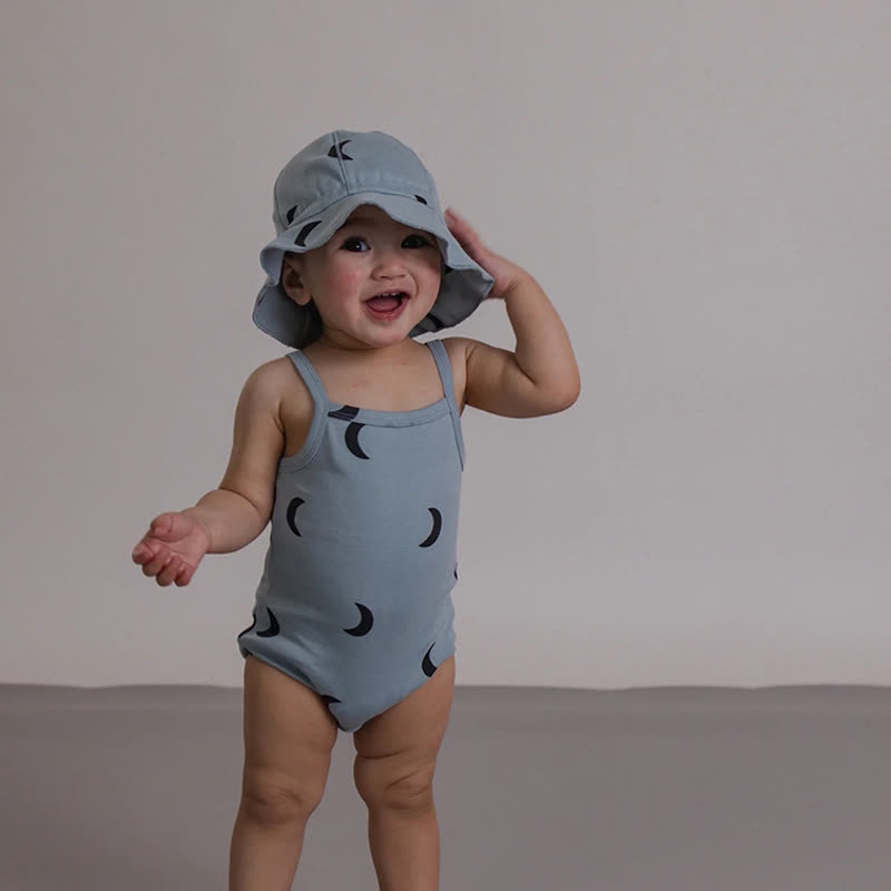 Baby Blue Moon Print Romper/Bodysuit/Tee - image 5