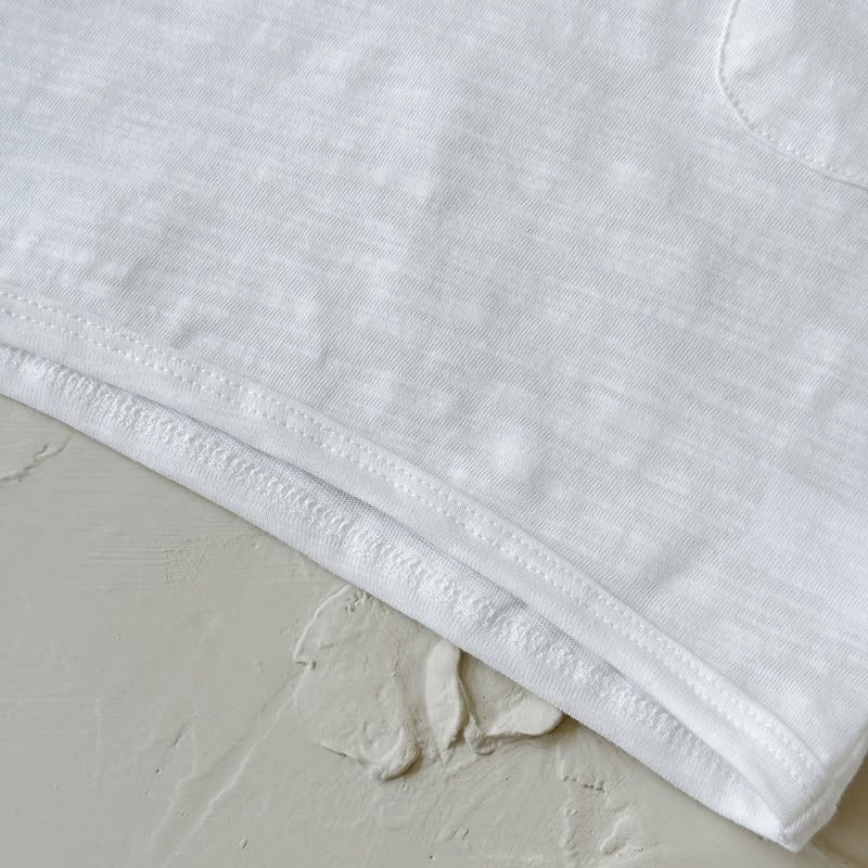 Baby Solid Color Crew Neck T-shirt - image 6