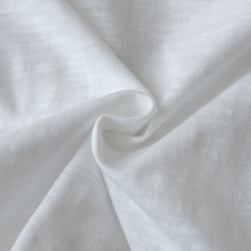 Baby Solid Color Crew Neck T-shirt - image 7