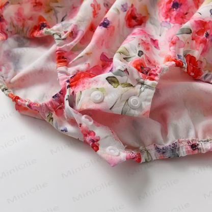 Baby Rose Lace Collar Bodysuit and Hat - image 4
