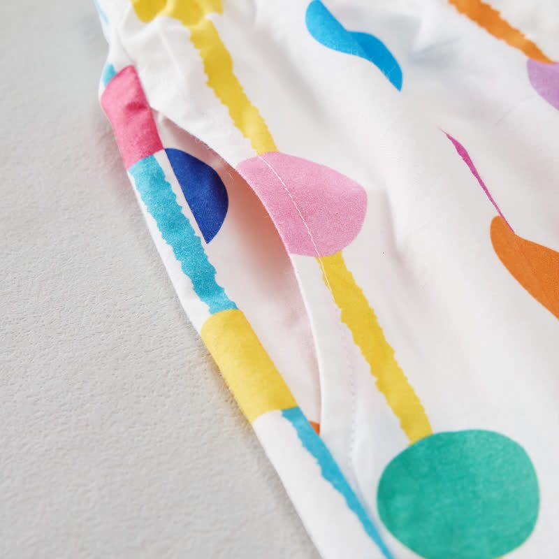 Baby Colorful Polka Dot Stripes 2-Piece Sleeveless Set - image 6