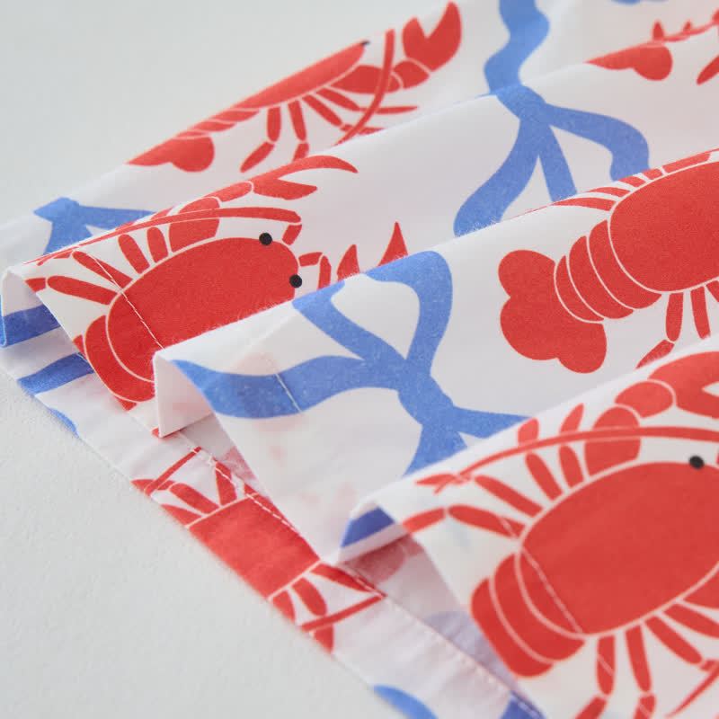 Toddler Lobster and Bowknot Sleeveless 2-piece Set - image 7