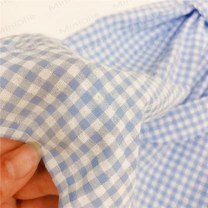 Gumiko Toddler Girl Yellow Gingham Cotton Dress - image 6