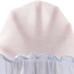 Baby Pink/Blue Floral Ruffle Romper - image 6