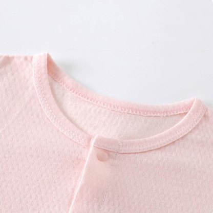Baby Floral/Rabbit Ruffle Romper - image 6