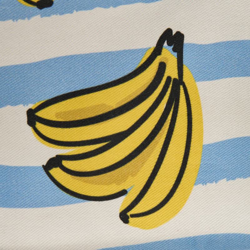 Baby Toddler Banana Blue Striped Pocket Overalls - image 5