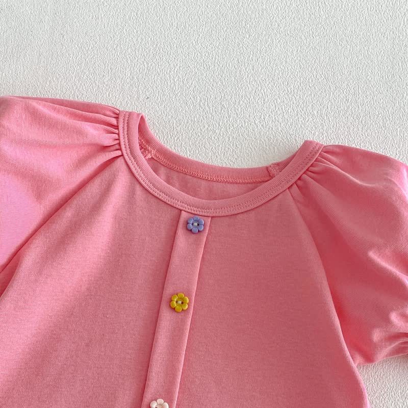 Baby Toddler Girl Floral Ruffle Tee - image 5