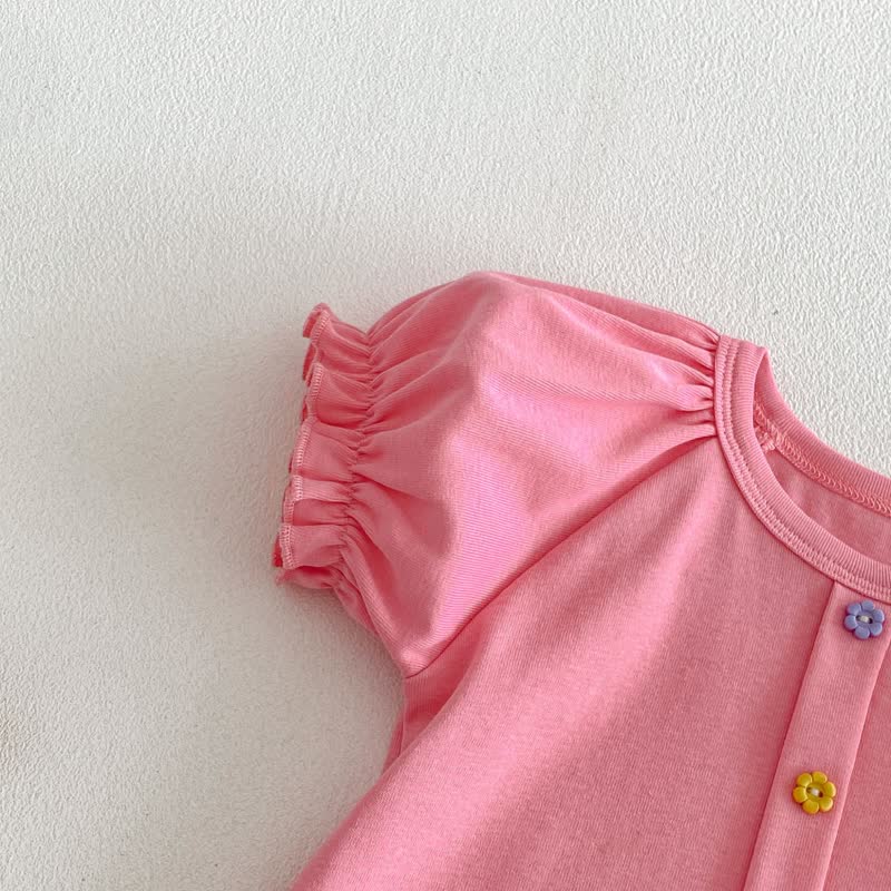 Baby Toddler Girl Floral Ruffle Tee - image 7