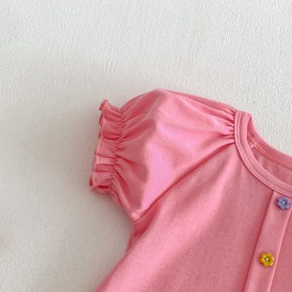 Baby Toddler Girl Floral Ruffle Tee - image 7