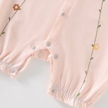Baby Flower Cotton Romper - image 4