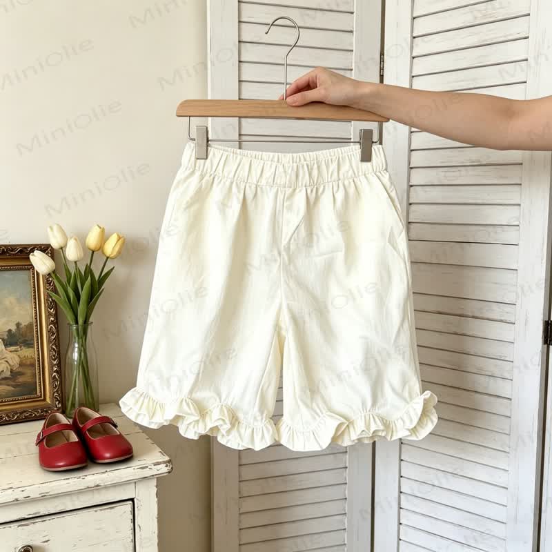 Baby Plaid Tank Top or Ruffle Pants - White - 3-4T - image 3
