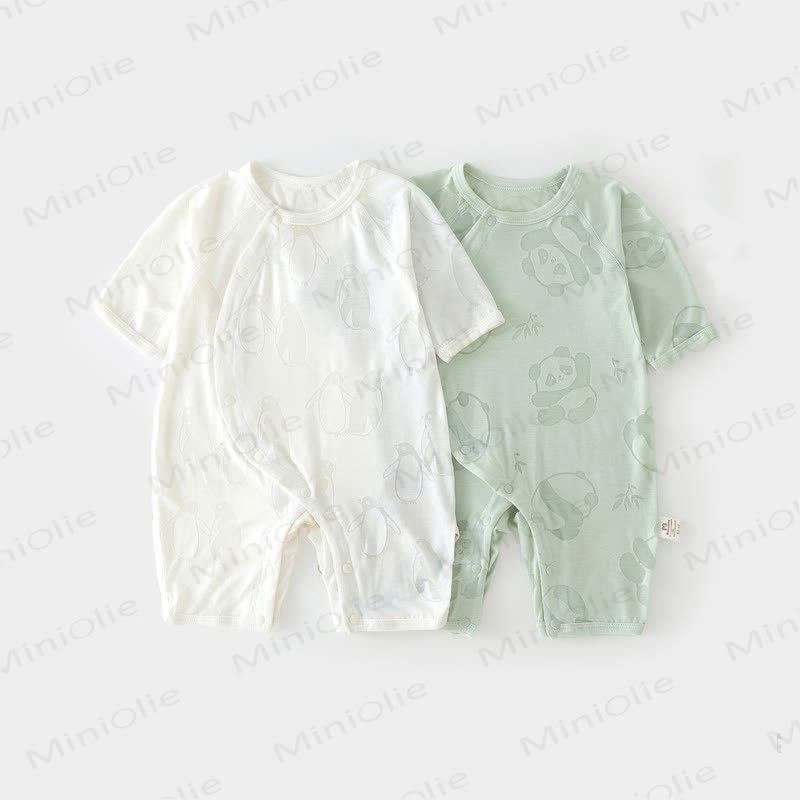 Baby Panda/Penguin Romper - image 1