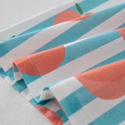 Baby Toddler Peach Vertical Striped 2-piece Sleeveless Set - image 6