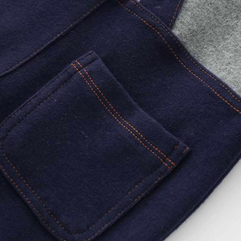 Baby Boy Navy&Gray Romper - image 6