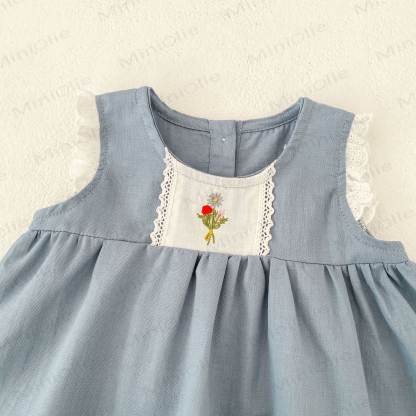Baby Floral Tank Top and Shorts Set or Dress - image 4