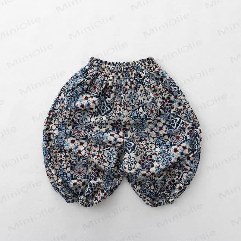 Toddler Cotton Pants - Blue - 6-7T - image 3