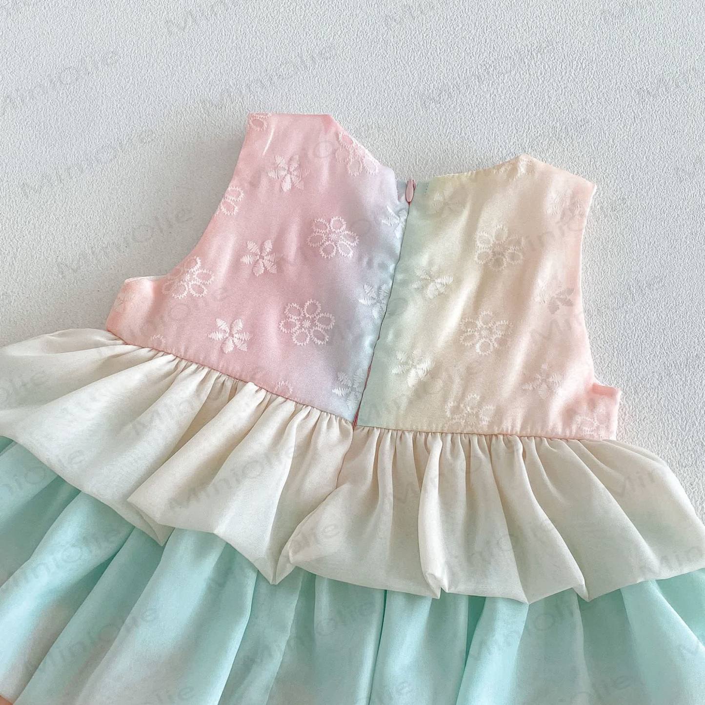 Baby Toddler Girls Bow Ruffle Sleeveless Dress - image 7