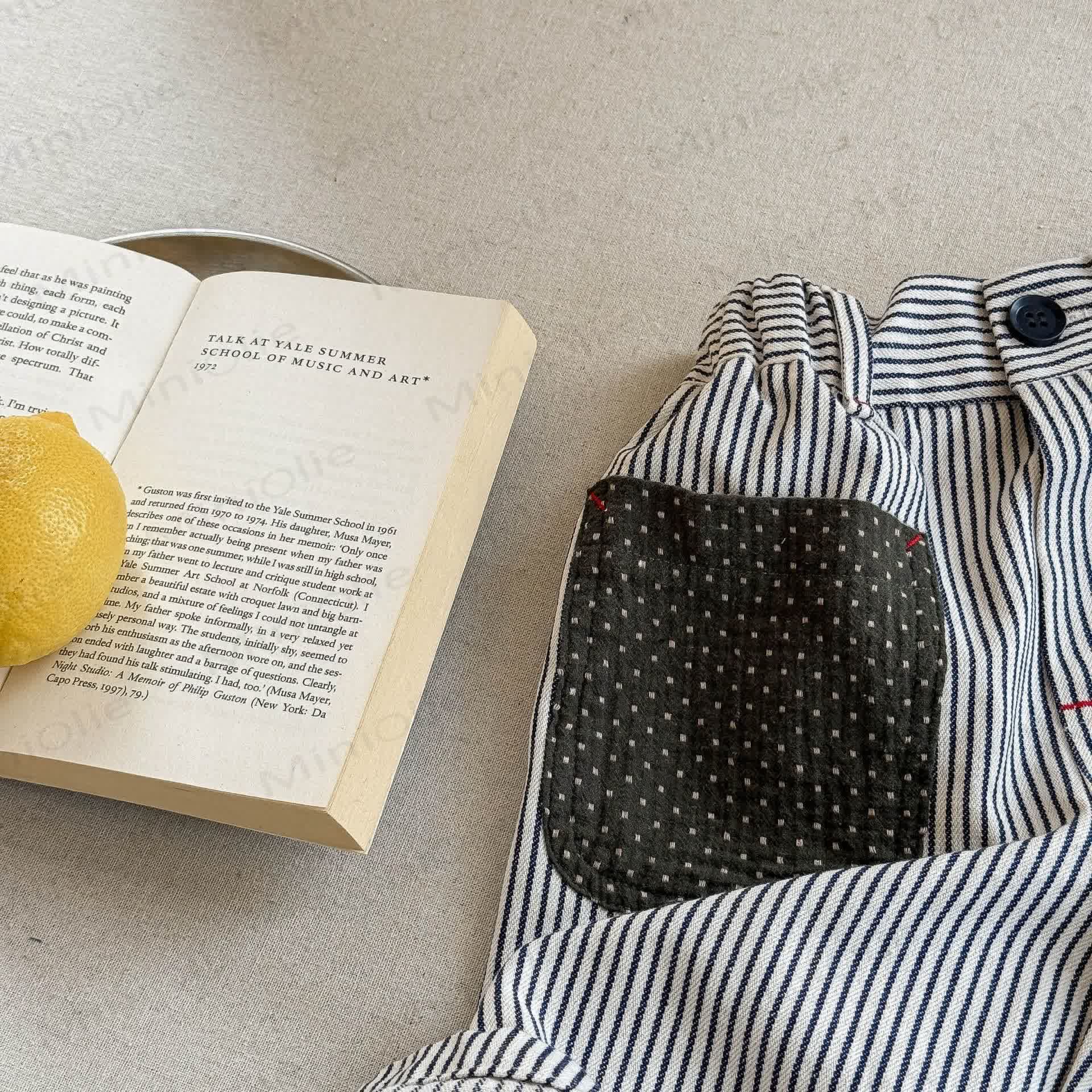 Toddler Striped Polka Dot Shorts - image 5