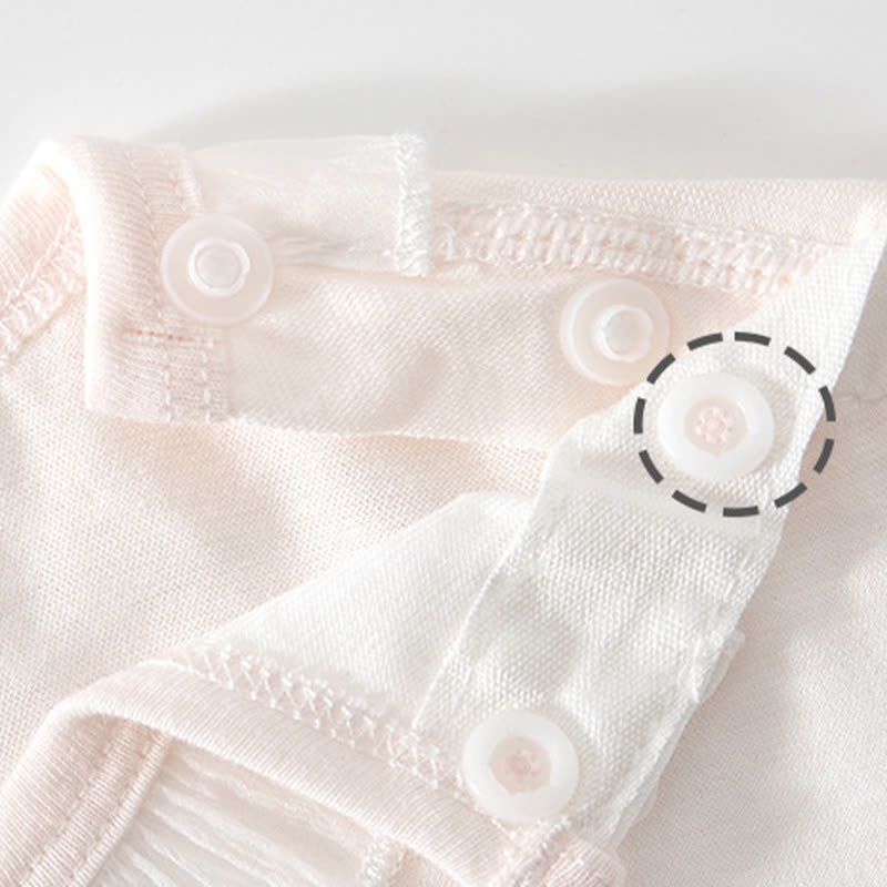 Baby Girl Floral Lace Trim Romper - image 6