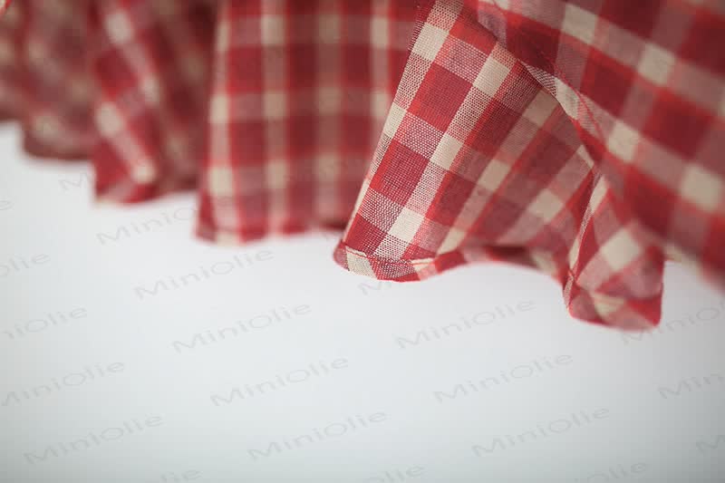 BABY Girls Strawberry and Bunny Print Gingham Ruffle Sleeveless Dress - image 6
