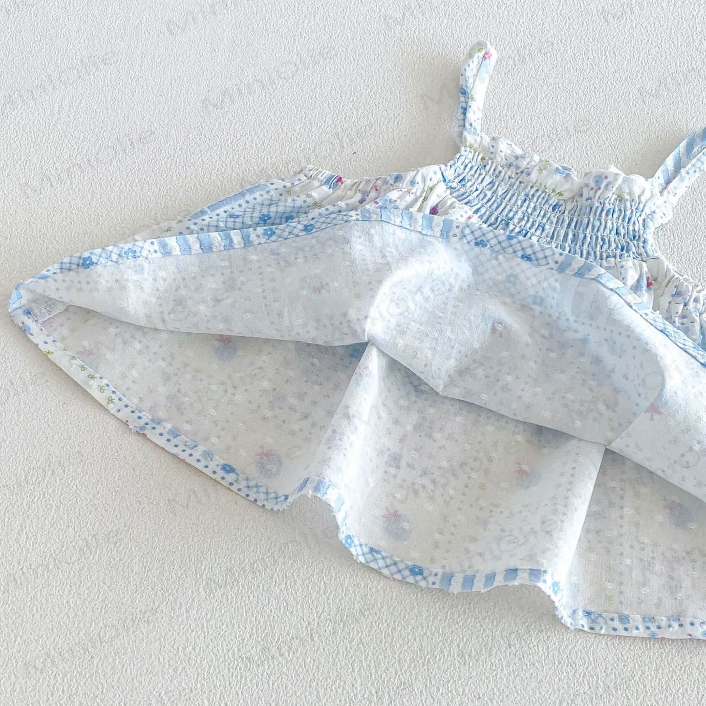 Toddler Girls Floral Tank Top and Shorts Set - image 6