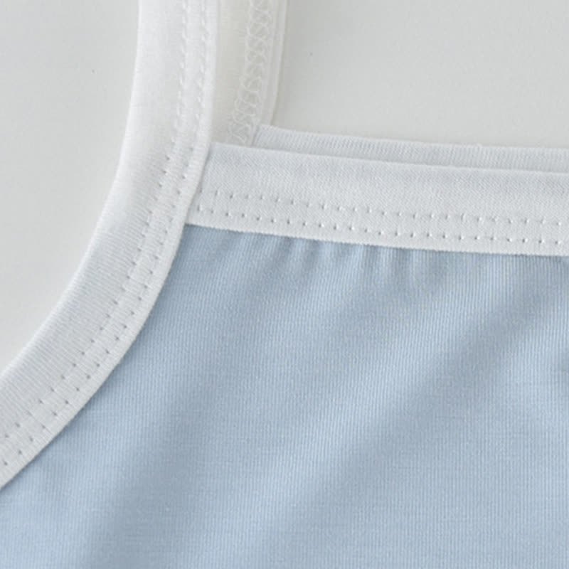 Baby Cartoon Pattern Summer Strap Romper - image 7