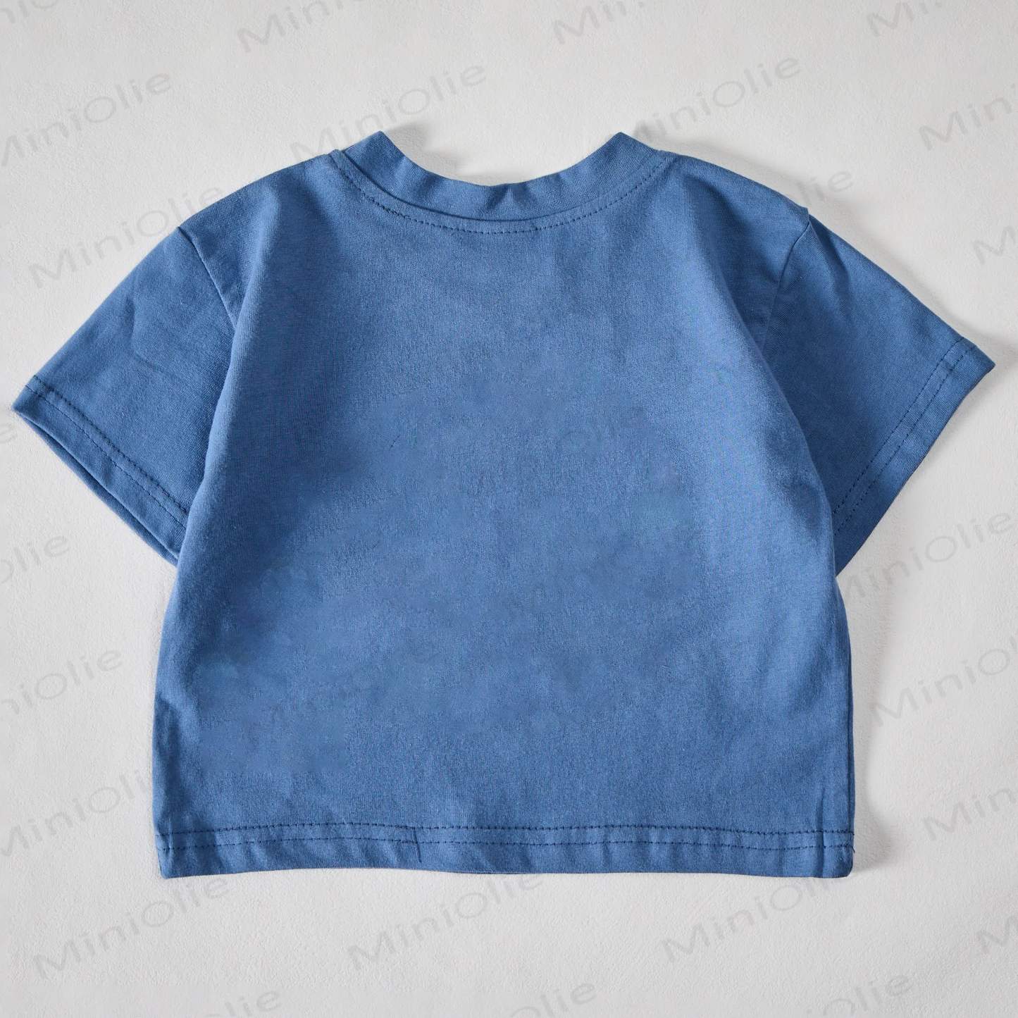 Baby Fish Print Blue T-shirt - image 2