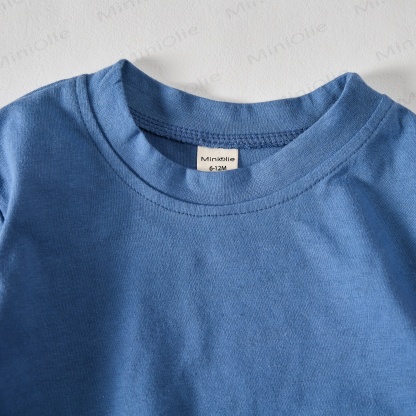 Baby Fish Print Blue T-shirt - image 3