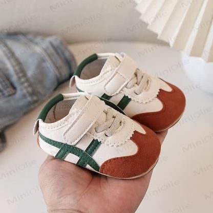 Baby Color Block First Walker Shoes - image 3