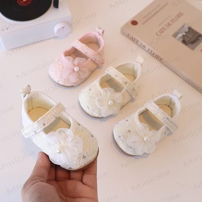 Baby Girl Flower Shoes - image 2