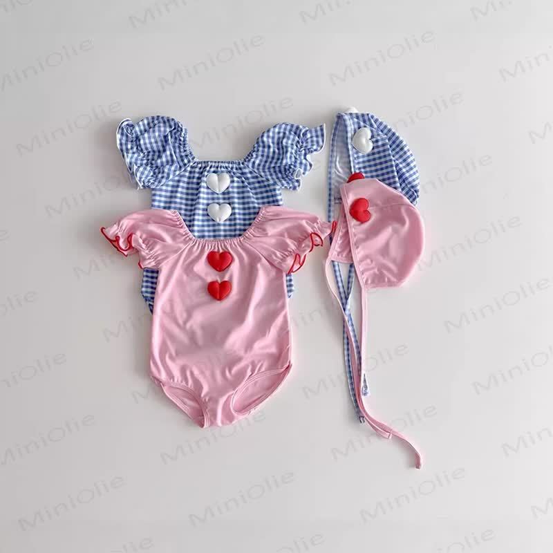 Baby Girls Gingham Swimwear - image 4