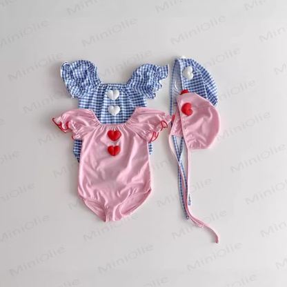 Baby Girls Gingham Swimwear - image 4