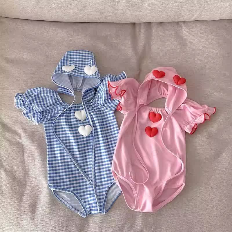 Baby Girls Gingham Swimwear - image 5