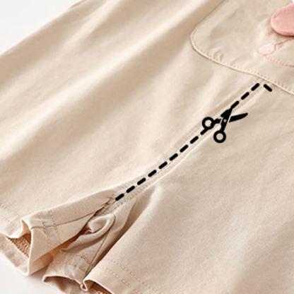Baby Animal/Bows Overalls and Tee 2-piece Set - image 10