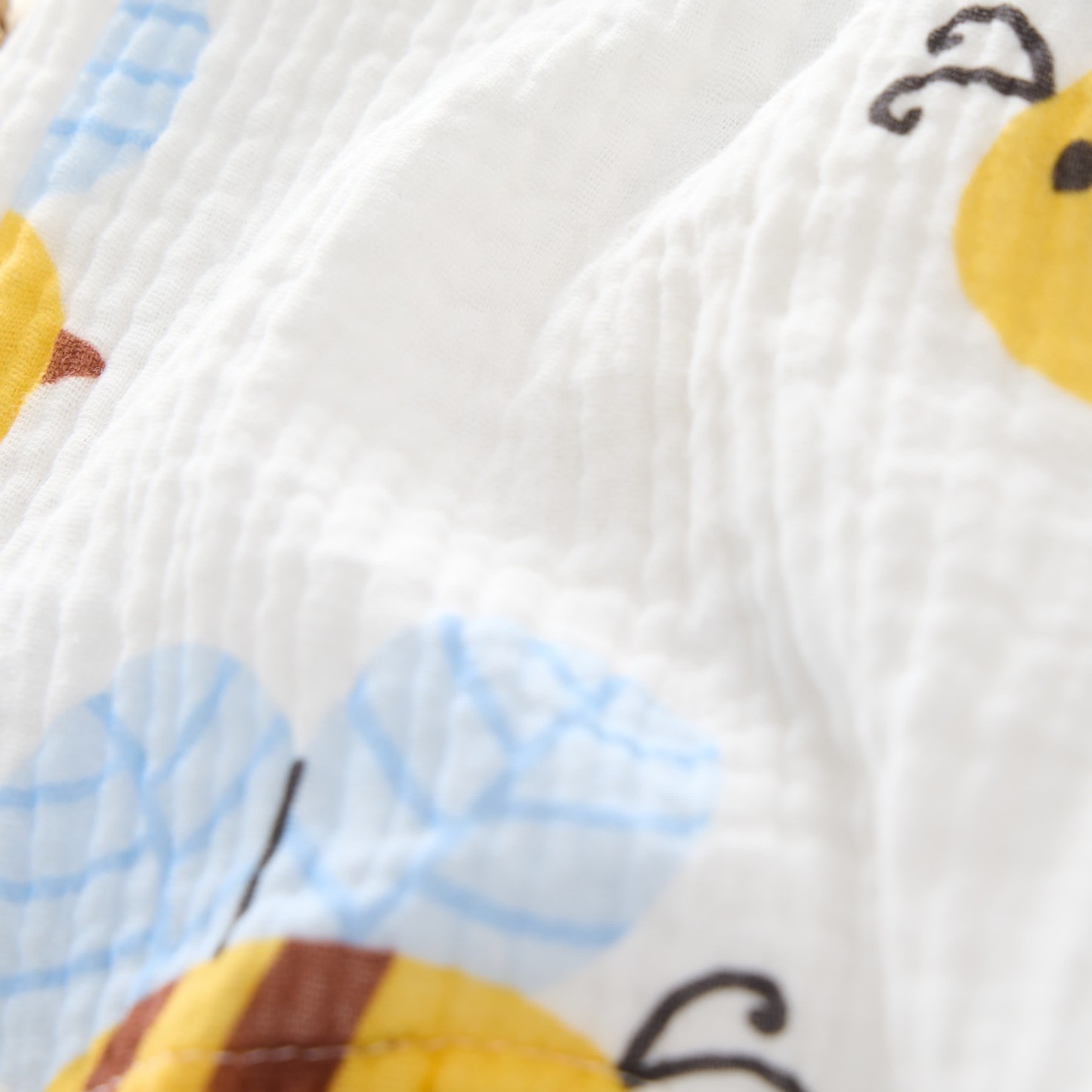 Baby Girl Bee Print Suspenders 2-piece Set - image 5