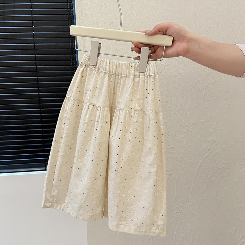 Toddler Girl Dot Sleeveless Top and Pants 2-piece Set - image 3