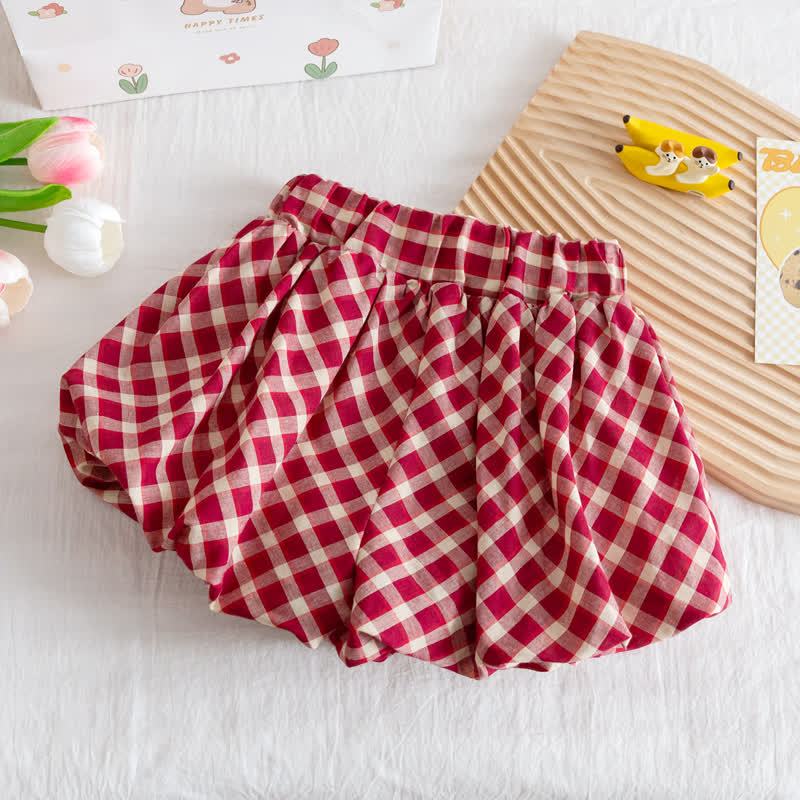 Toddler Girl Mushroom Embroidered Sleeveless Top and Shorts 2-piece Set - image 7