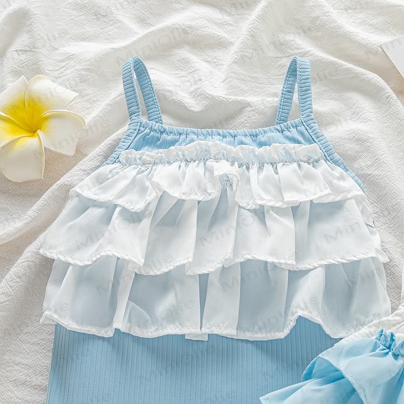 Baby Girls Ruffle Trim Swimwear - image 5