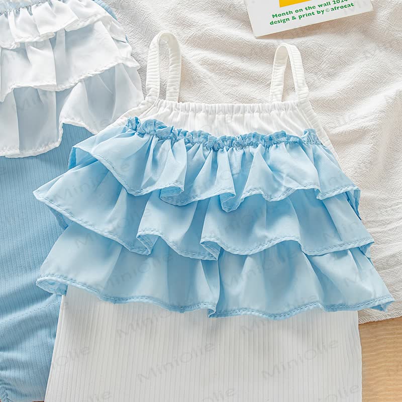 Baby Girls Ruffle Trim Swimwear - image 4