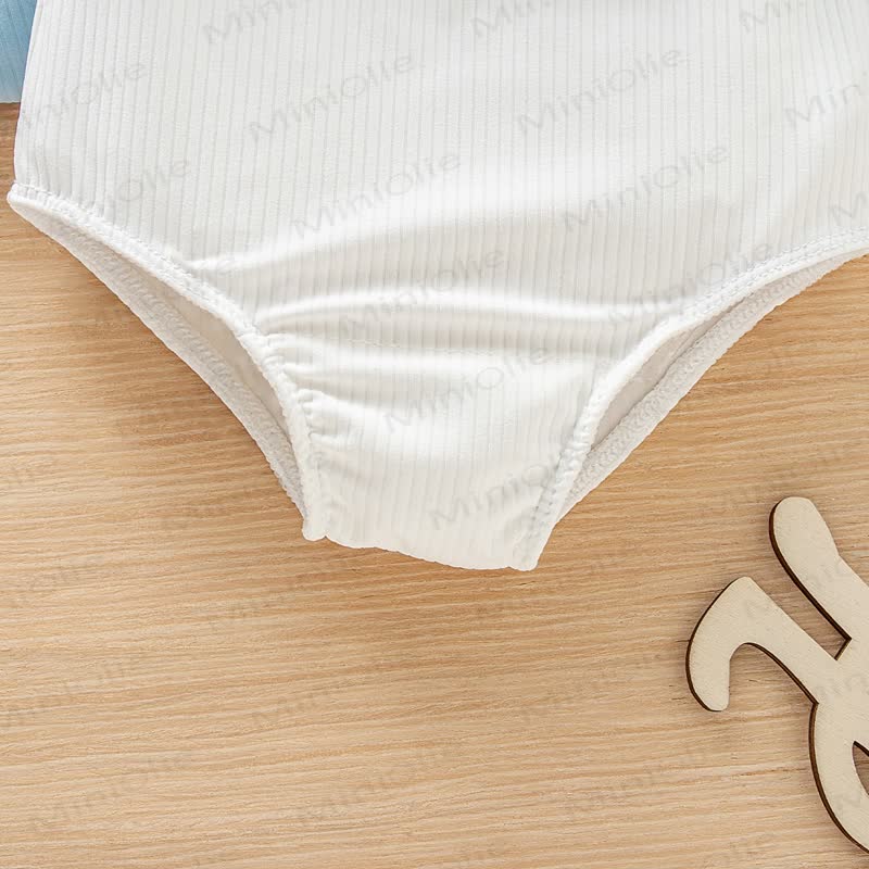 Baby Girls Ruffle Trim Swimwear - image 6