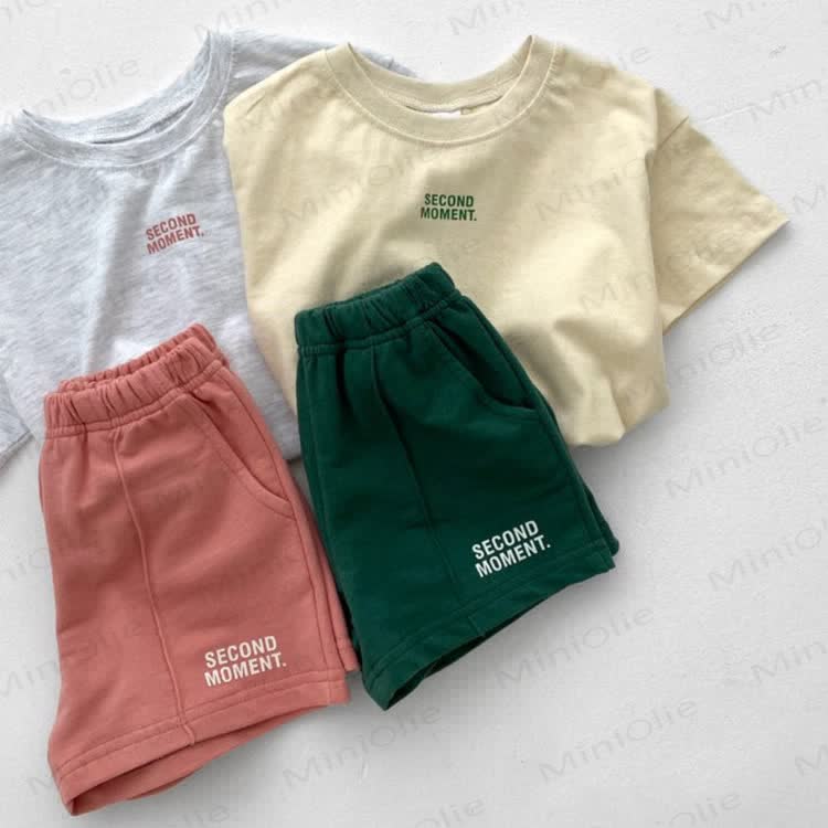 SECOND MOMENT. Baby Toddler Casual Tee & Shorts Set - image 2