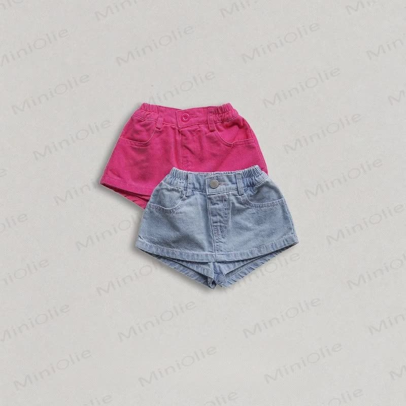 Toddler Girls Denim Skort - image 1