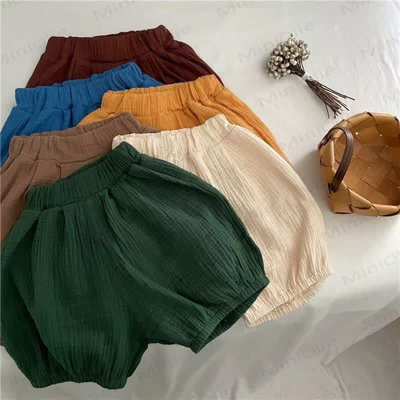 Toddler Solid Color Shorts - image 1