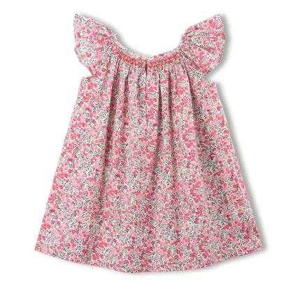 Toddler Baby Girl Floral Flutter-Sleeve Dress - image 12