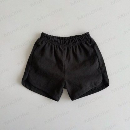 Baby Toddler Soft Shorts - Black - 3-4T - image 3